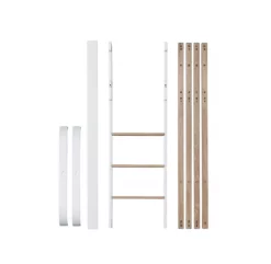 Mini+ Basic & Kit Famille - En Lit Superposé Mi-haut, Bl.chêne