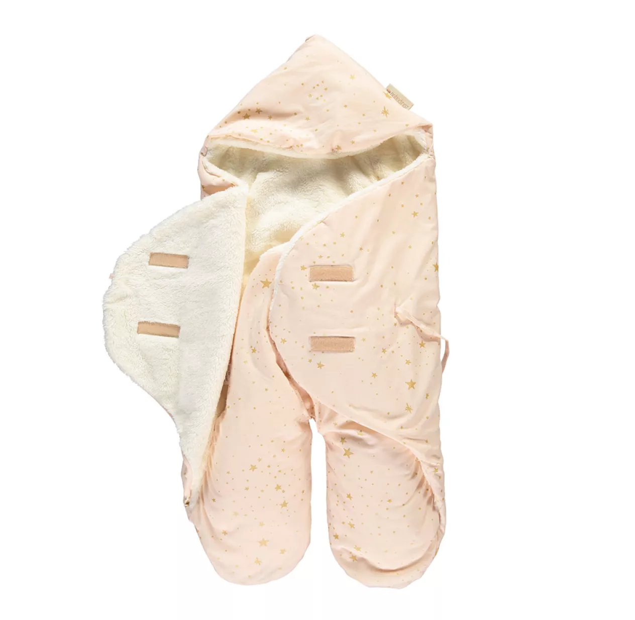 Couverture Nomade Kiss Me Gold Stella - Dream Pink 2 Couverture Nomade Kiss Me Gold Stella - Dream Pink – Image 2