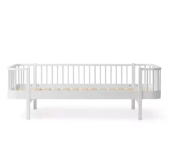 Lit Banquette Wood - Blanc