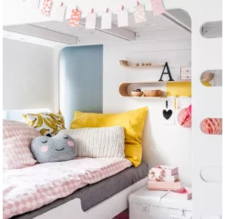 Lit Superposé F+ A Bed Et Son Matelas - Blanc 13 Lit Superposé F+ A Bed Et Son Matelas - Blanc -Doublures De Lit Soldes 2024 new lits superposes a and f beds blanc rafa kids 6 1264x1234