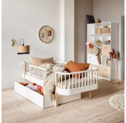 Lit Enfant Wood - Chêne -Doublures De Lit Soldes 2024 tiroir pour lit wood original oliver furniture 2 1264x1234 2
